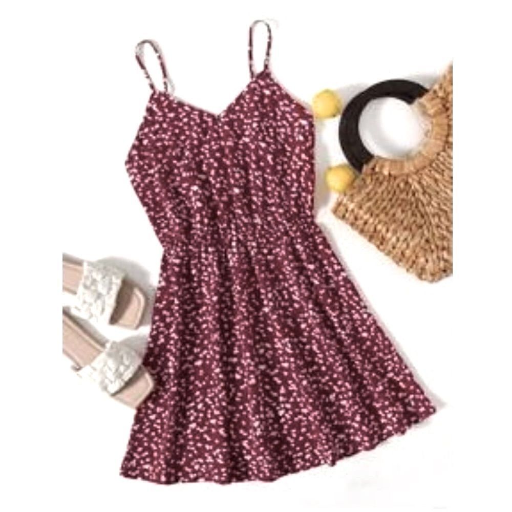 Ditsy Floral Print Cami Dress
